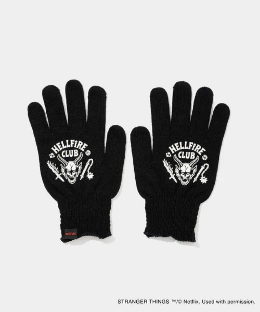 ストレンジャーシングス ヘルファイア・クラブ手袋 - メルカリ
