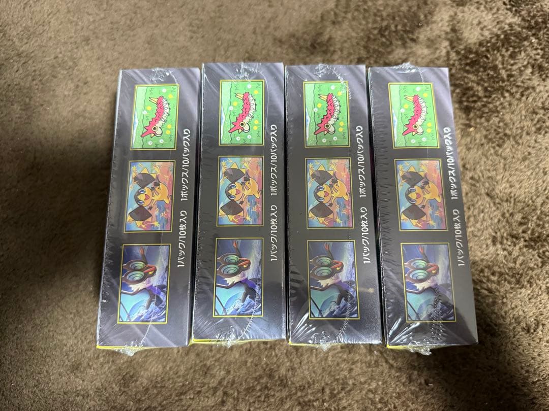 ポケモンカード　メガドリームex　シュリンク付き未開封　4box