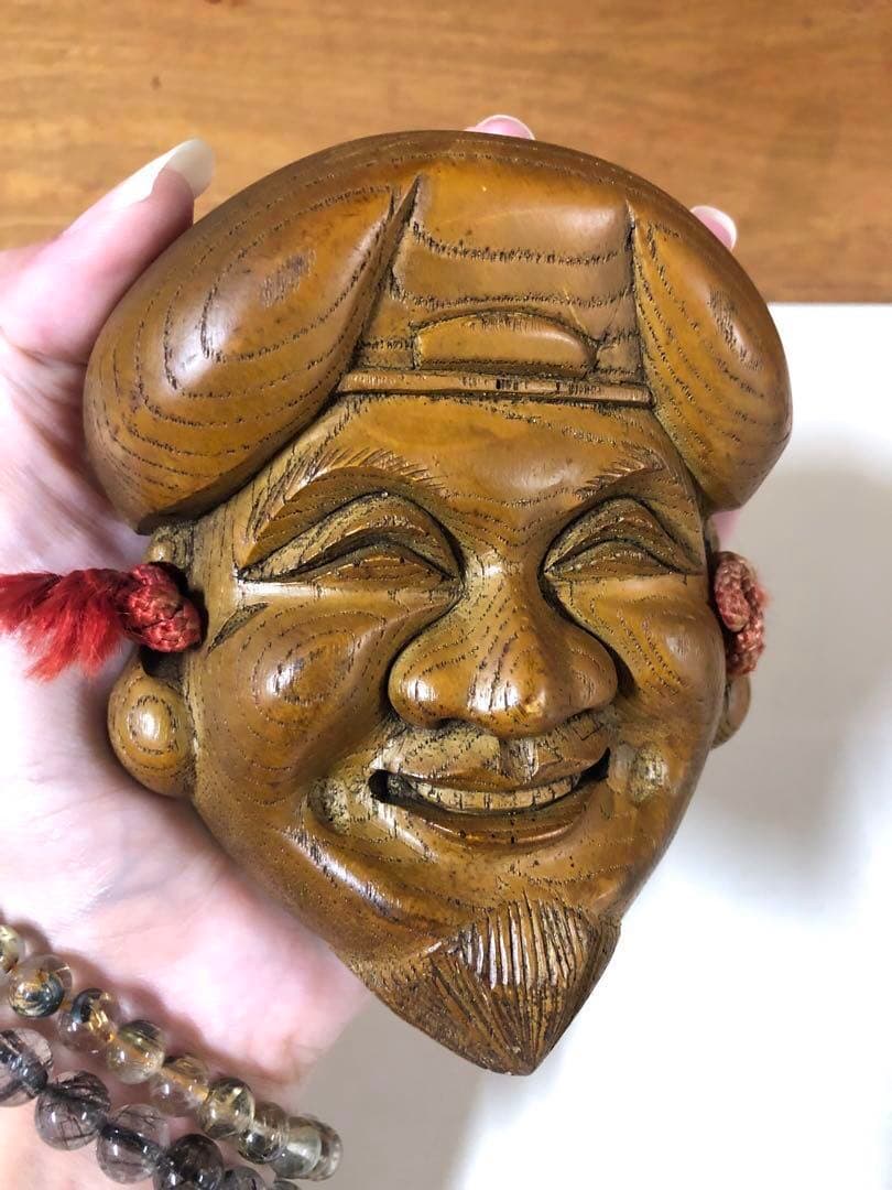 七福神 大黒天 恵比寿 壁掛け 木彫り 縁起物 工芸品 スピリチュアル