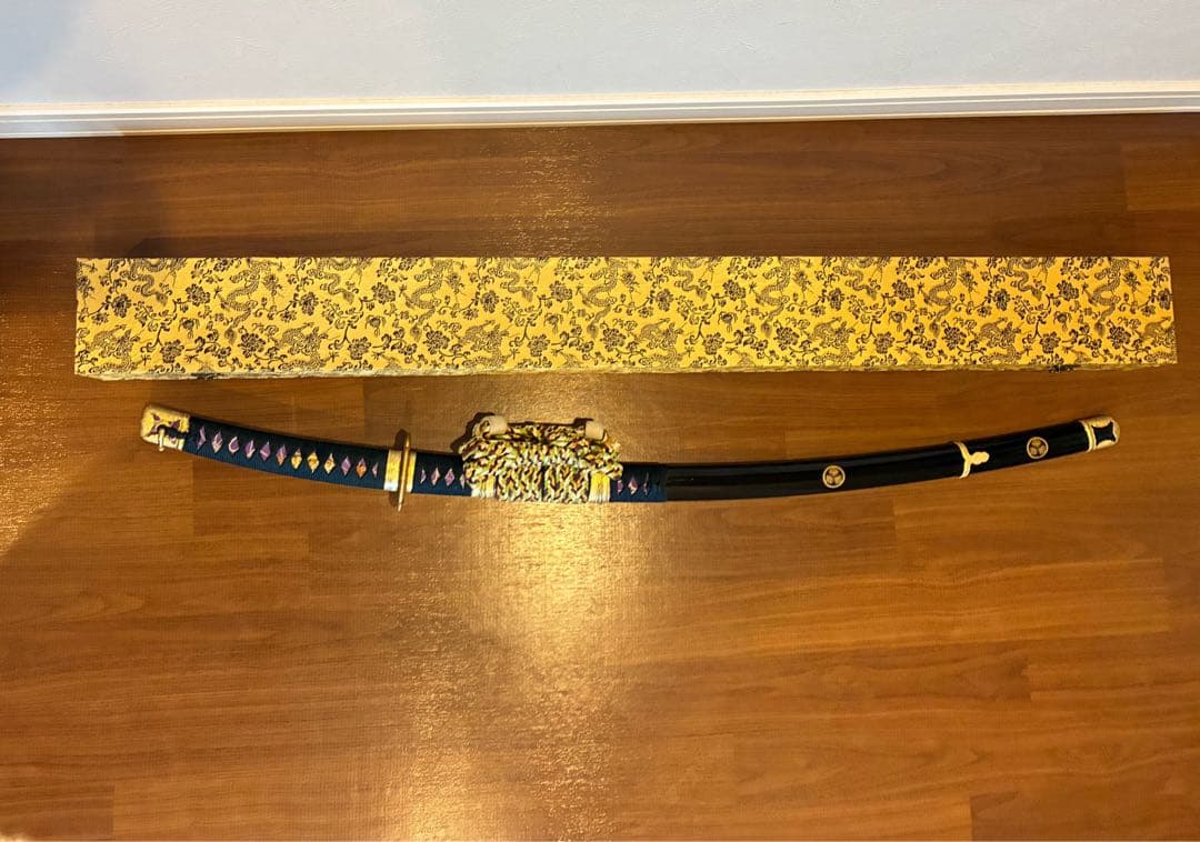 模造刀 日本刀 居合模擬刀　葵紋