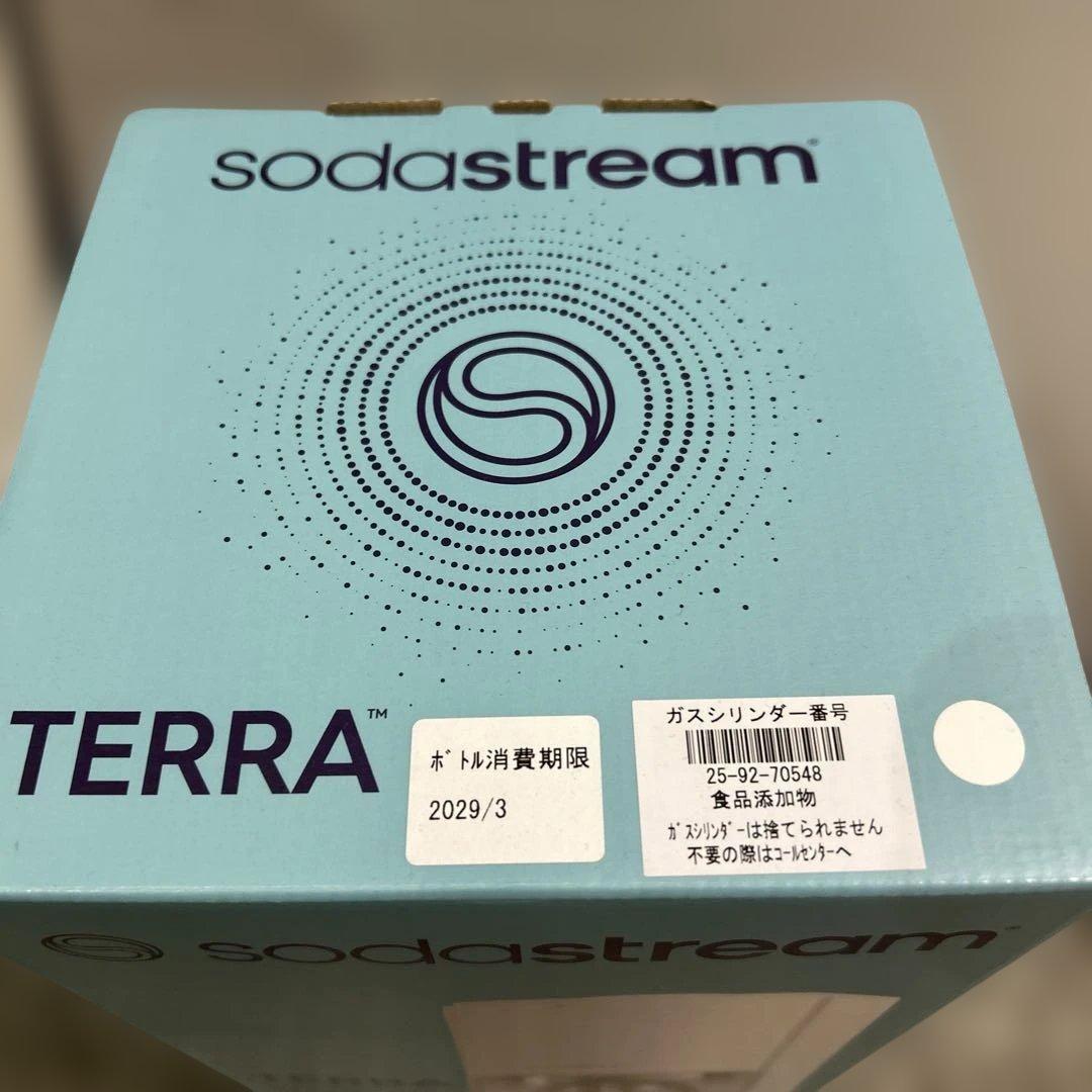 sodastream TERRA 炭酸水メーカー ホワイト⭐︎お値下げ