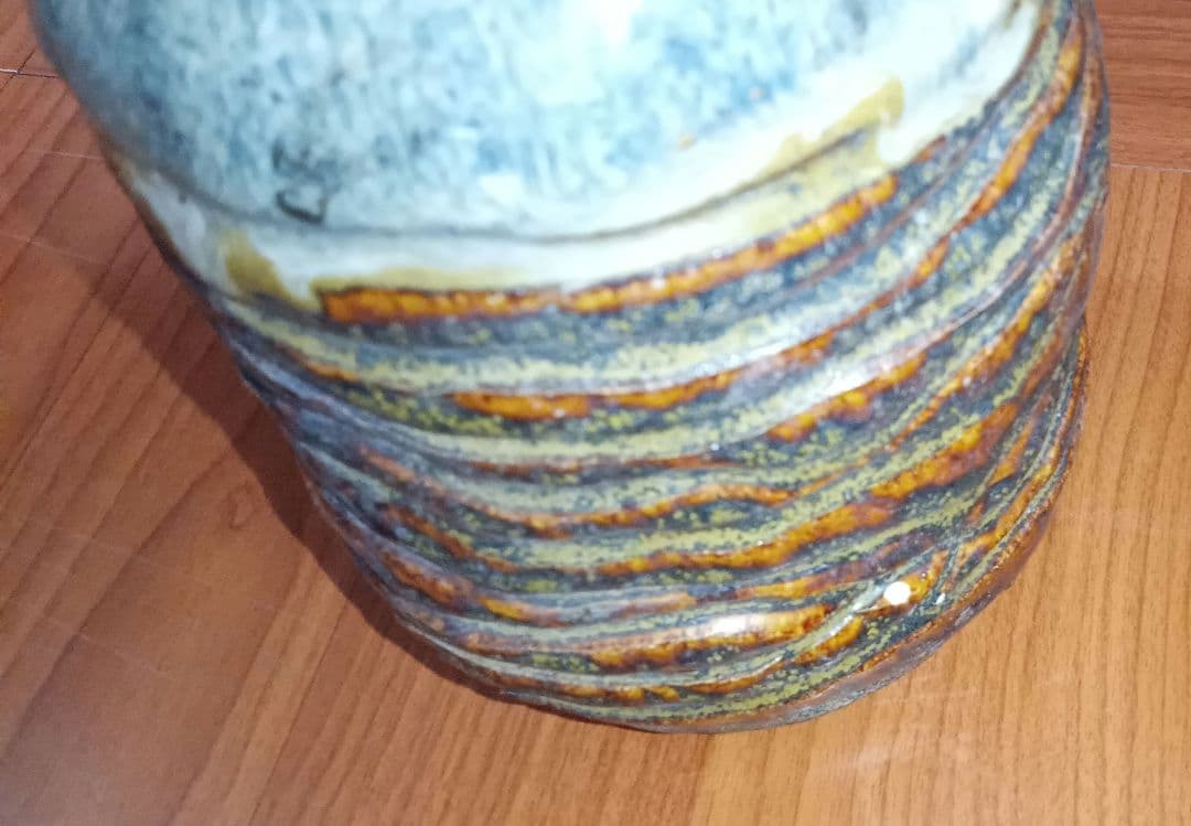 和子銘 花瓶 異型 花器 花入れ 陶器 華道具 茶道具 レア