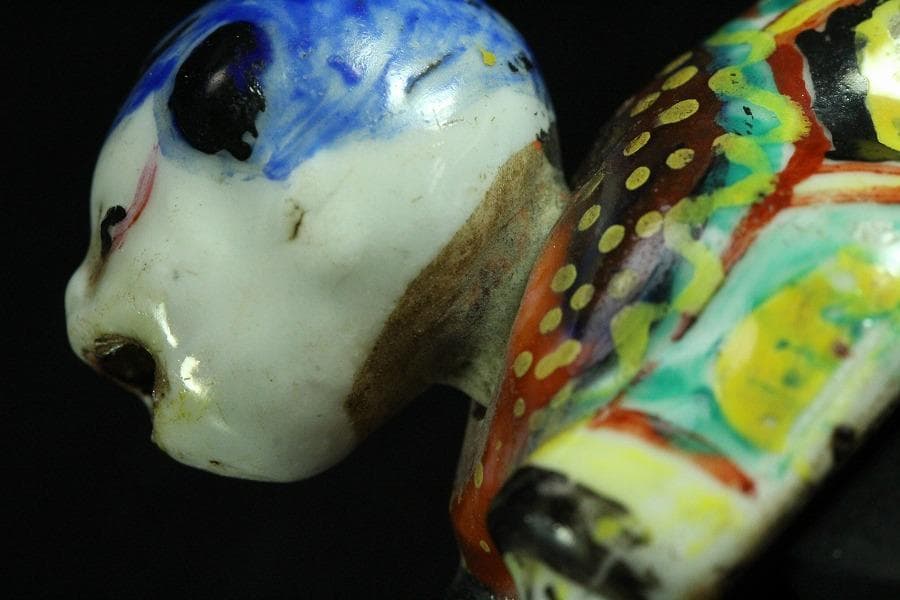 古平戸 唐子 舌出し 首振り 人形 希少 時代物(K-YC456) - メルカリ