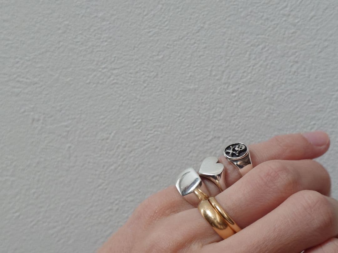 ACE by monizane ＋a シグネットリング計3点＋バンクローバー1点