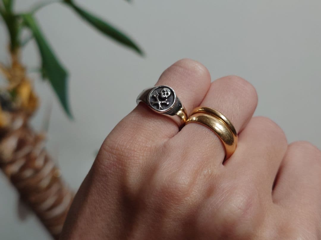 ACE by monizane ＋a シグネットリング計3点＋バンクローバー1点