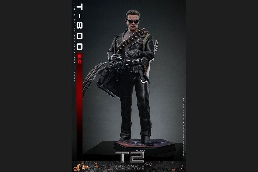 ムービー・マスターピース『ターミネーター2』フィギュア　T-800（2.0版）