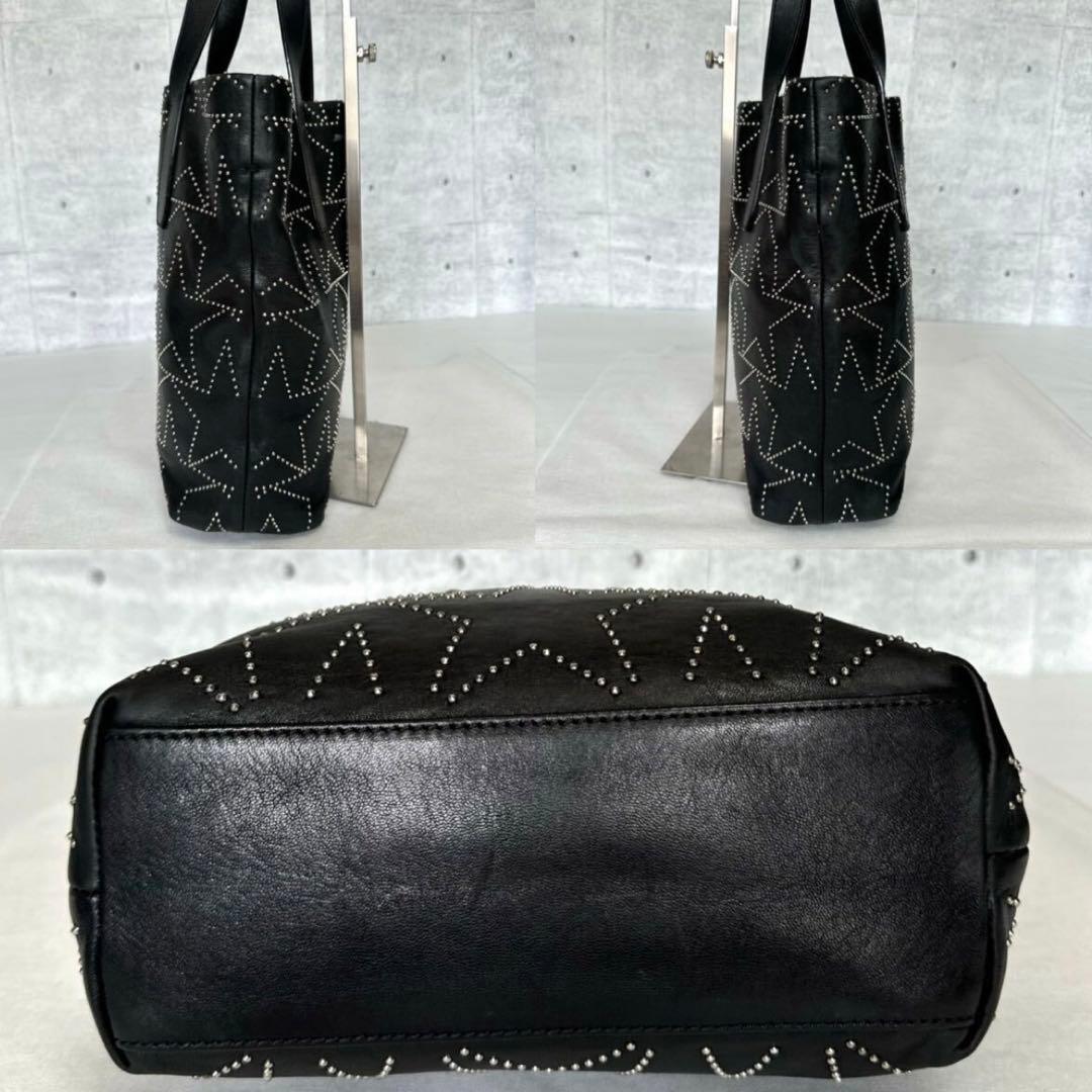 専用品JIMMY CHOO SOFIA N/S BLACK スター ハンドバッグ
