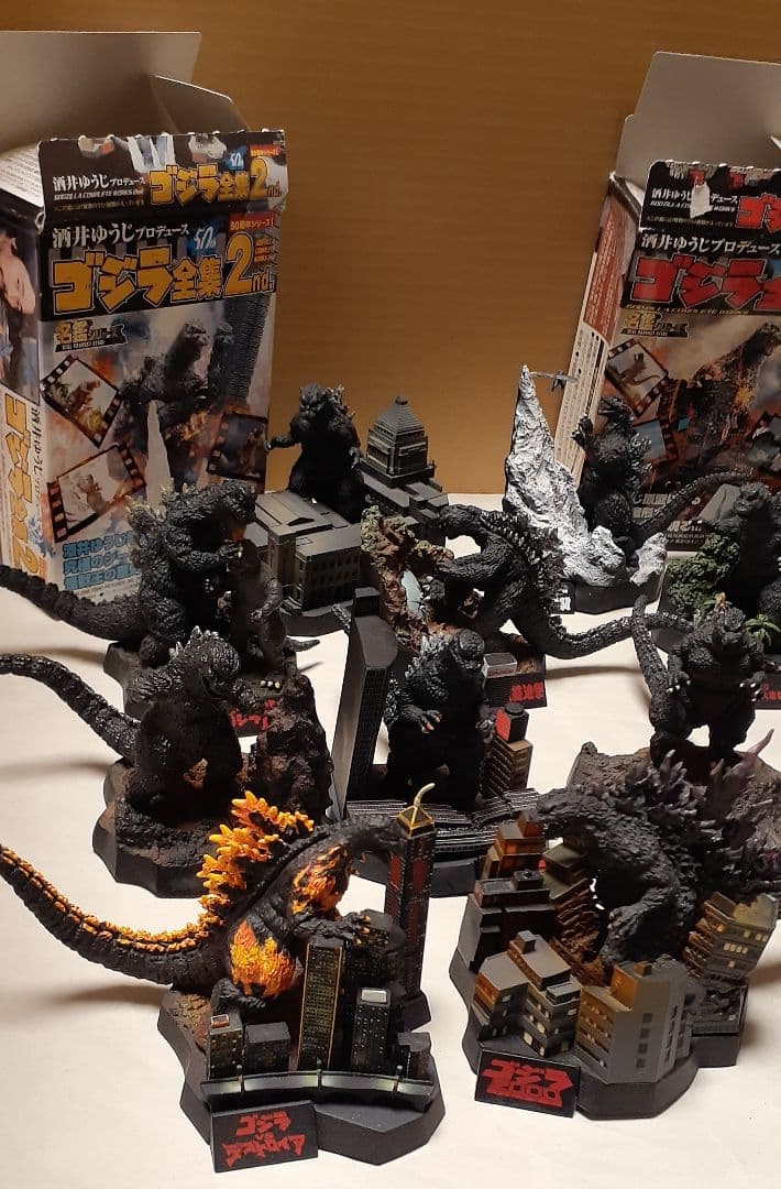 酒井ゆうじプロデュース ゴジラ全集 全作品コンプリート&HGシリーズ
