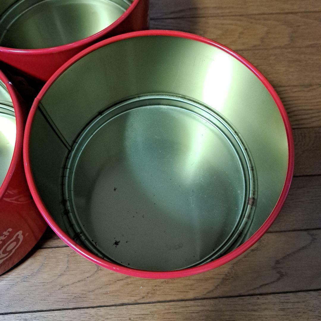 不二家ペコちゃん　昭和　非売品　激レア　三段収納缶