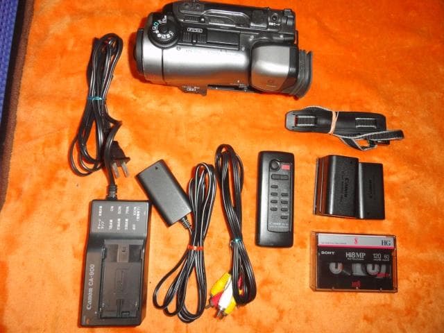 動作品◆CANON Hi８ MB E２ 録再ダビング 録・再・ダビングOK◇CANON Hi8 MB E2 動作良好