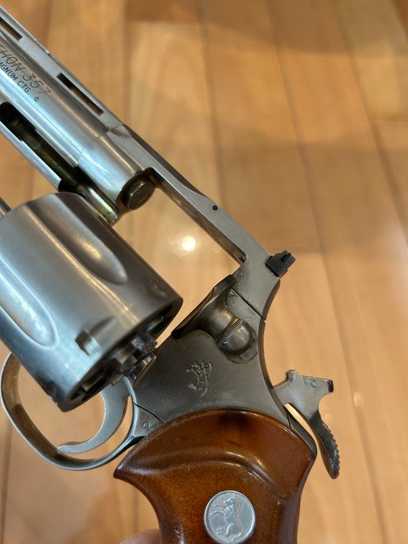 コクサイ　コルトパイソン　金属モデルガン　6インチモデル