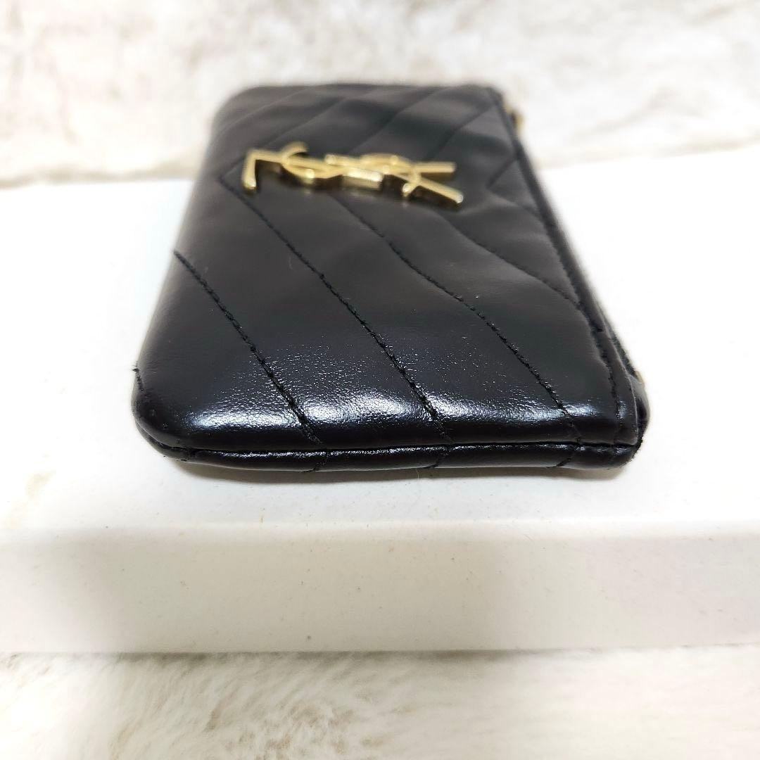 ✨極美品　付属品あり✨サンローラン　ケース　キーリング　カサンドラ　レザー