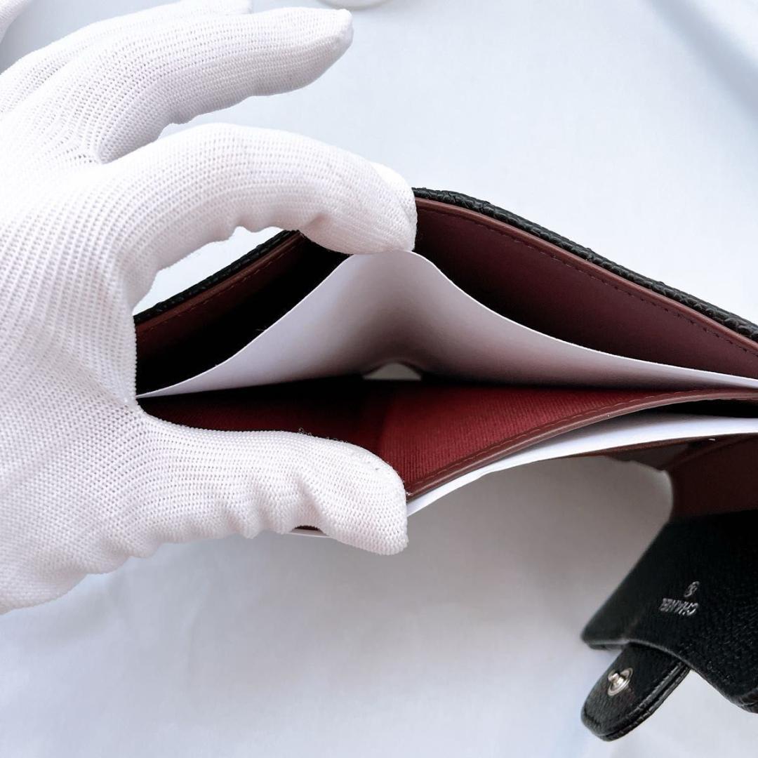 【くらら】新品 シャネル 三つ折り財布 クラシックスモールウォレット