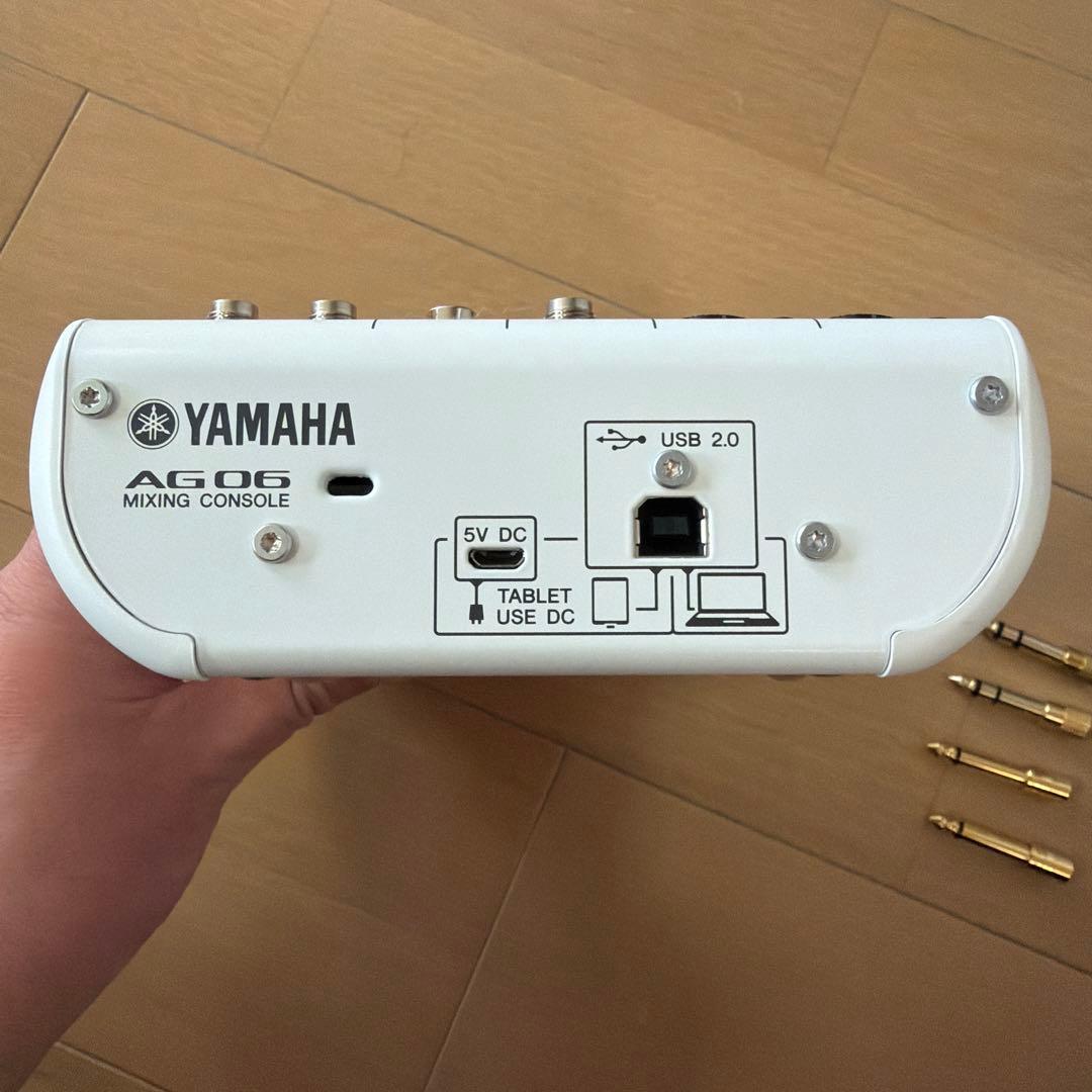 YAMAHA AG06 + おまけ