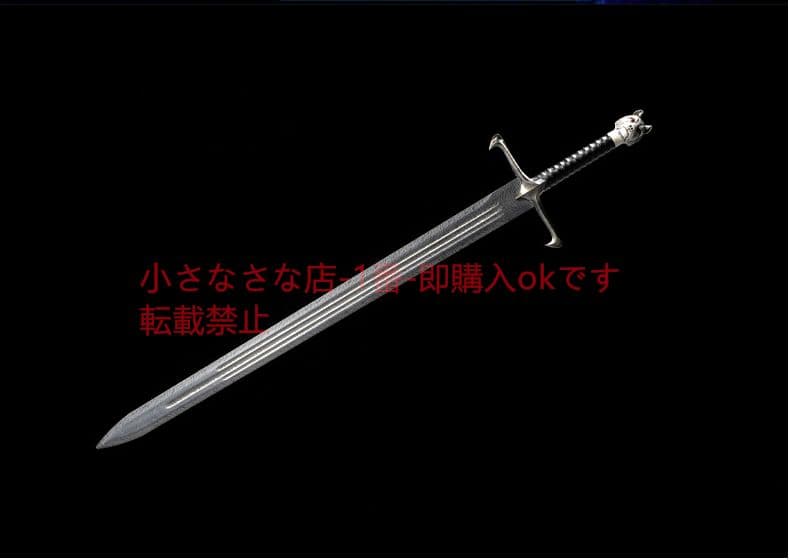 権力の遊び 氷原狼巨剣 cosplay 古兵器 武具 刀装具 日本刀 模造刀