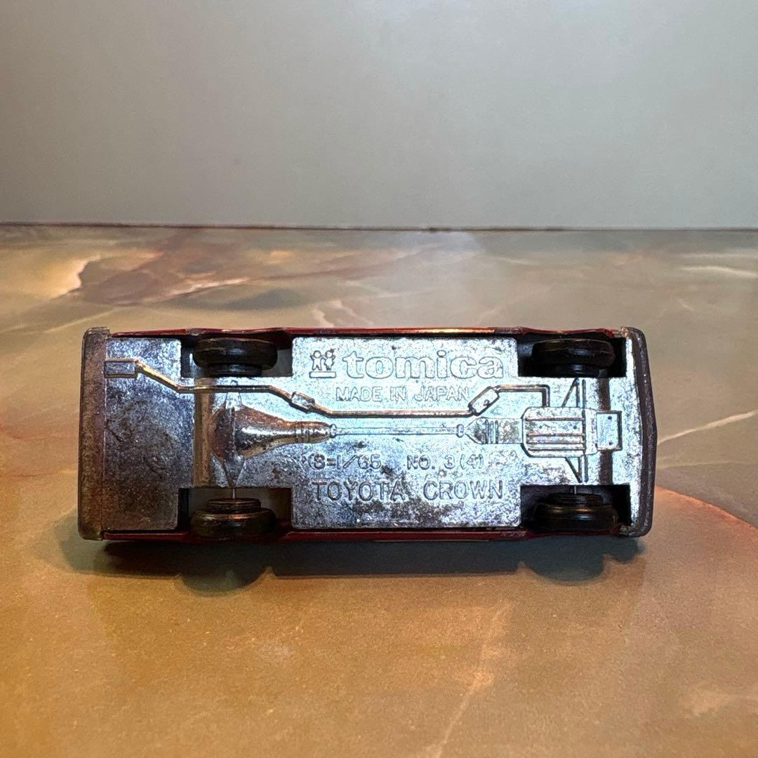 トミカNO.27 トヨタクラウンファイアチーフカー 日本製 1Aホイール