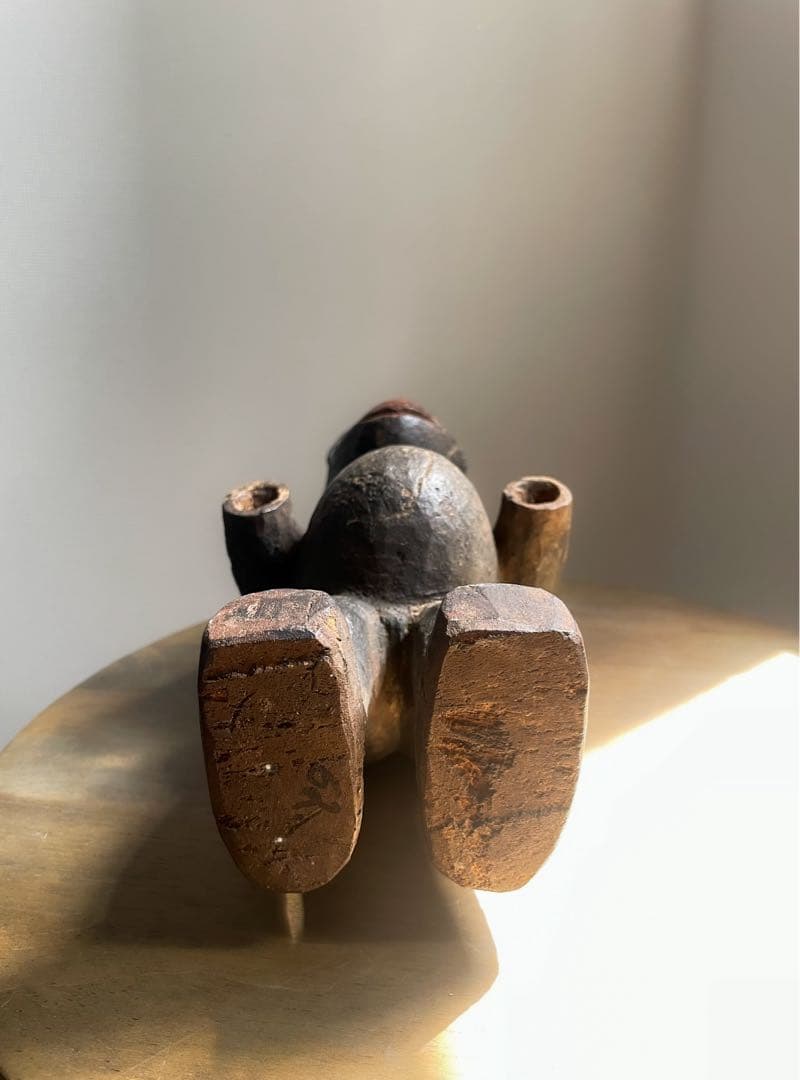 カメルーン ブル族 儀式 猿 木彫り アンティーク