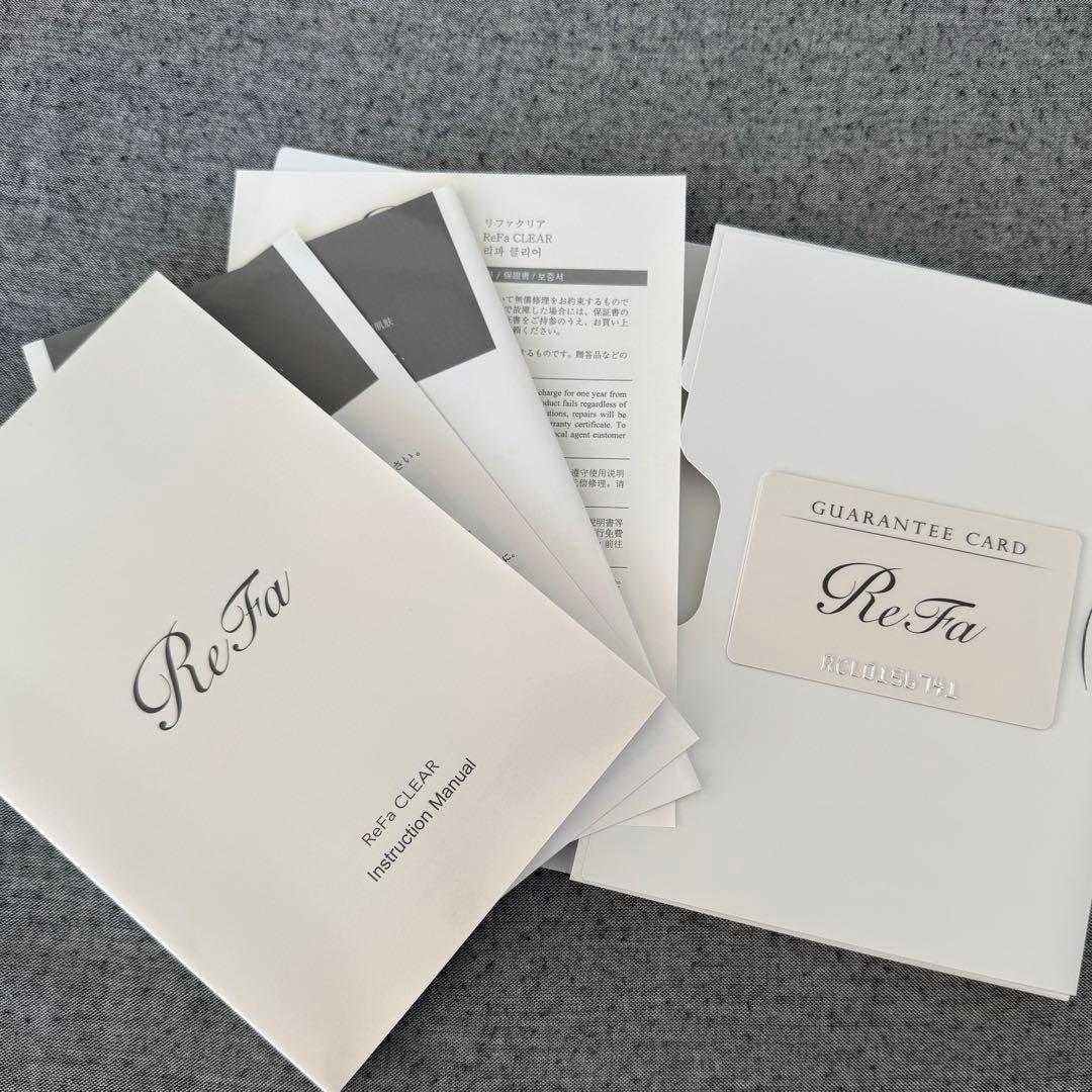 【新品未使用】ReFa CREAR 電動洗顔ブラシ