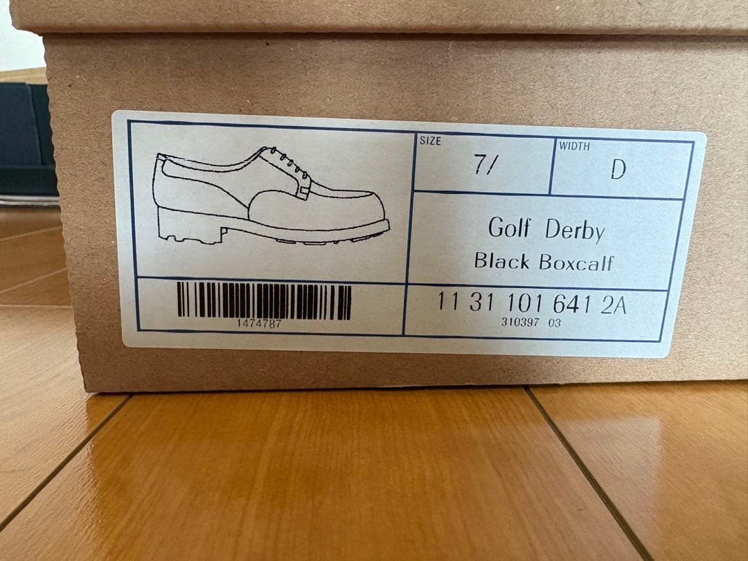 ［メルカリ市期間限定価格］j.m.weston ゴルフ 7.5D 未使用