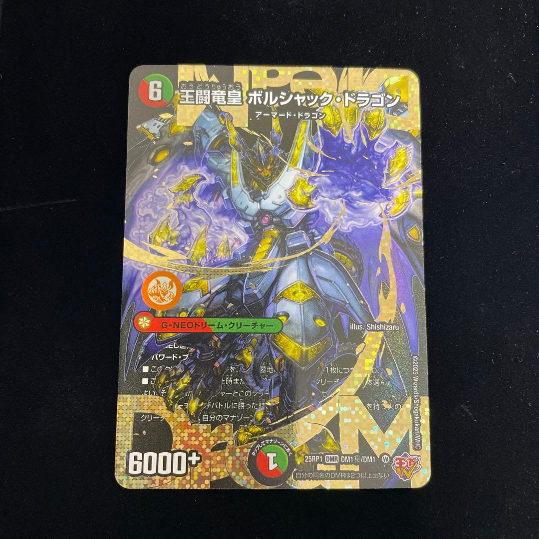 王闘竜皇ボルシャック・ドラゴン【DMR】 25RP1DM1秘/DM1 - メルカリ