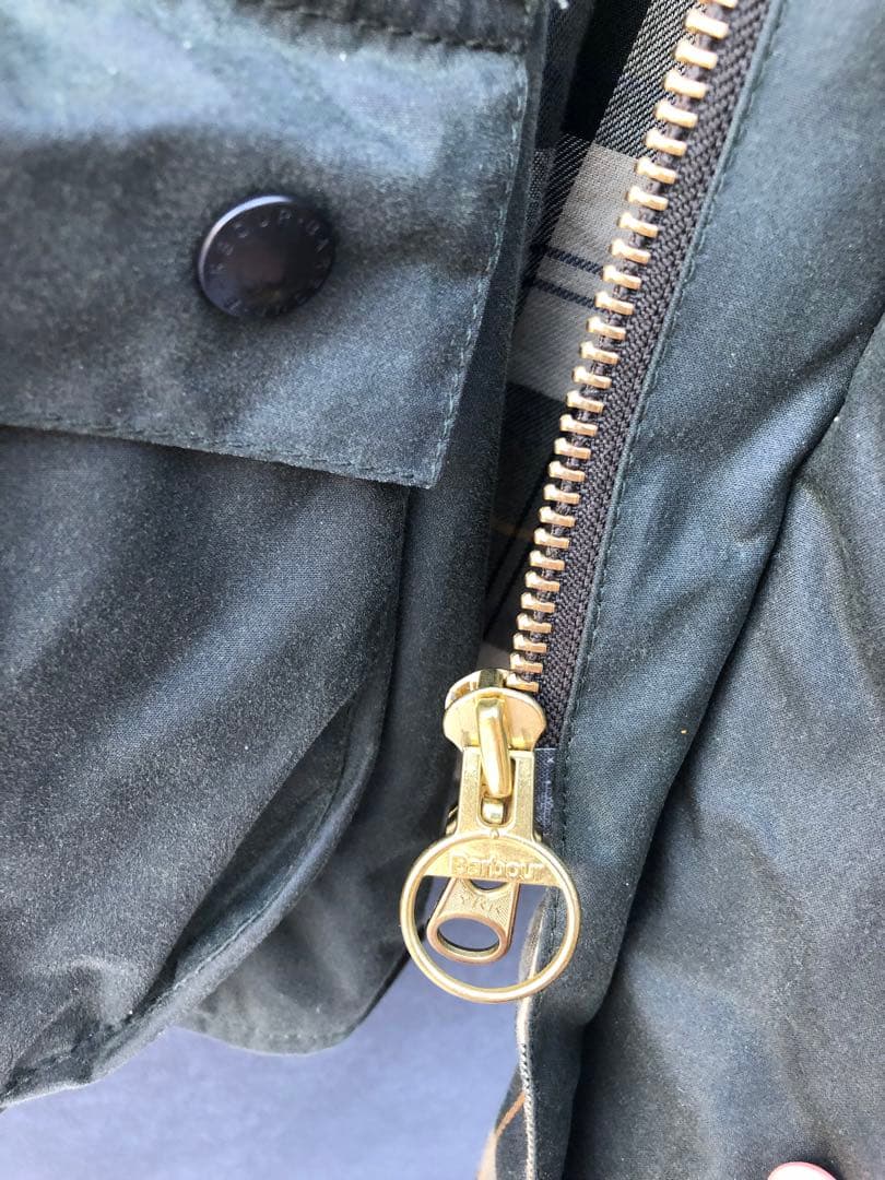 最終値下げ！極美品！Barbour ビューフォート　セージ　36