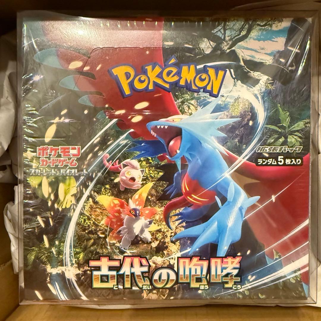 ポケモンカードゲー厶】 古代の咆哮 1BOX シュリンク付き