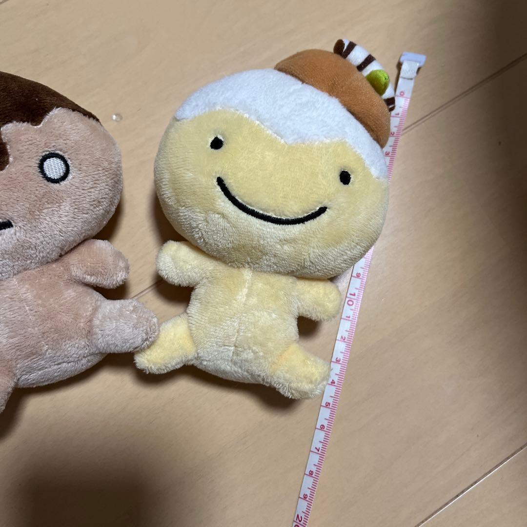 激レアこげぱん　くったりぬいぐるみ　ホワイトショコラパン　ショコラパン　コーヒー