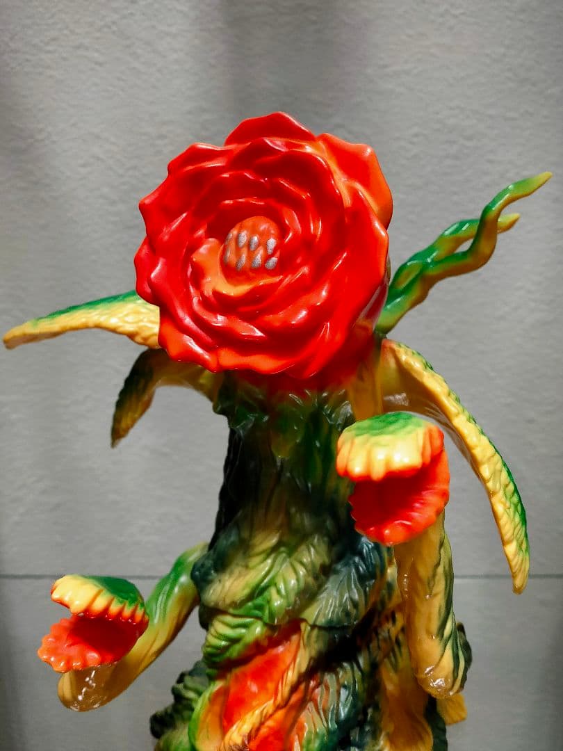 怪獣 ビオランテ 花獣 黄/ソフビ/マーミット MARMIT 2月3日(月)18時