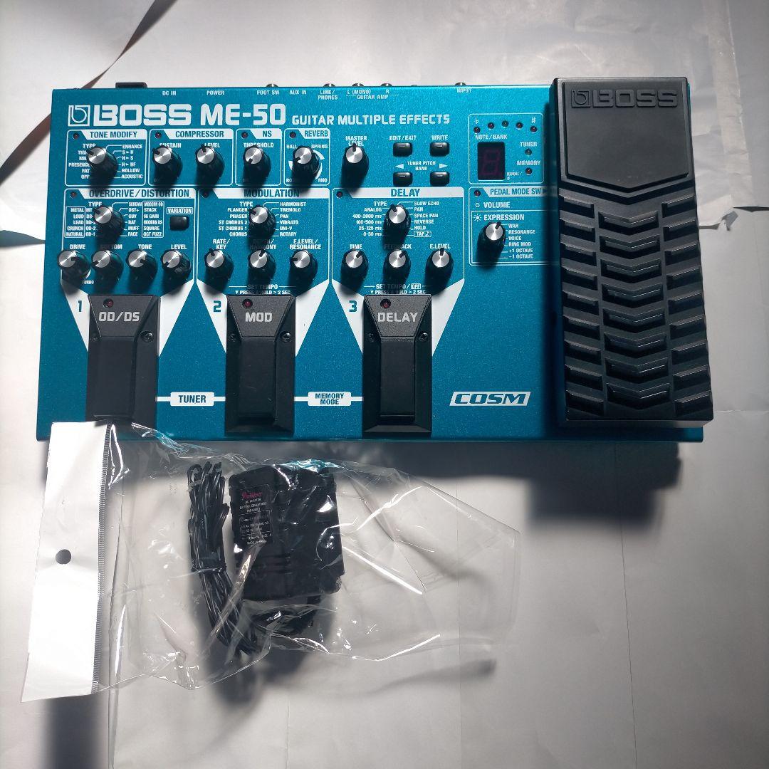 BOSS ME-50 マルチエフェクター アダプター付き ギター エフェクター