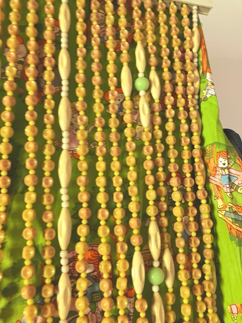 珠のれん 玉のれん ビーズのれん 暖簾 レトロ ポップ 昭和 平成 【公式