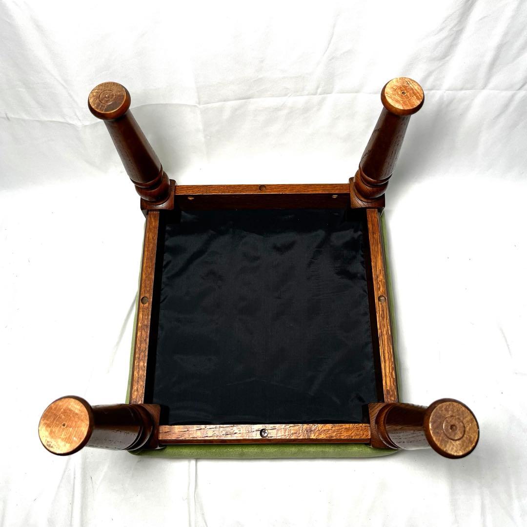 三越家具 (現カントリーハウス) Brugge イス グリーン オーク材