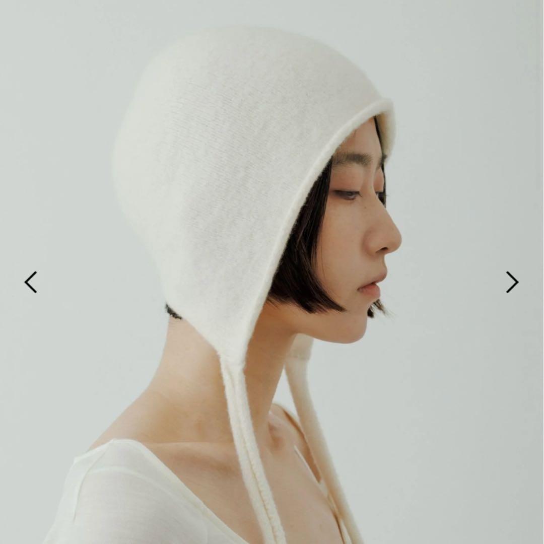 yo biotop cashmere knit deep cap ヨービオトープ - メルカリ