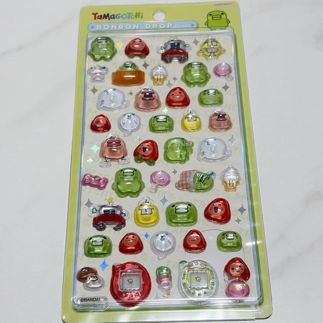 【正規品】たまごっちボンボンドロップ　キラキラシール2 たまごっち12枚セット