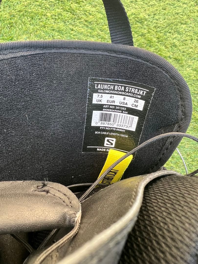 SALOMON サロモン LAUNCH BOA STR8JKT 26cm