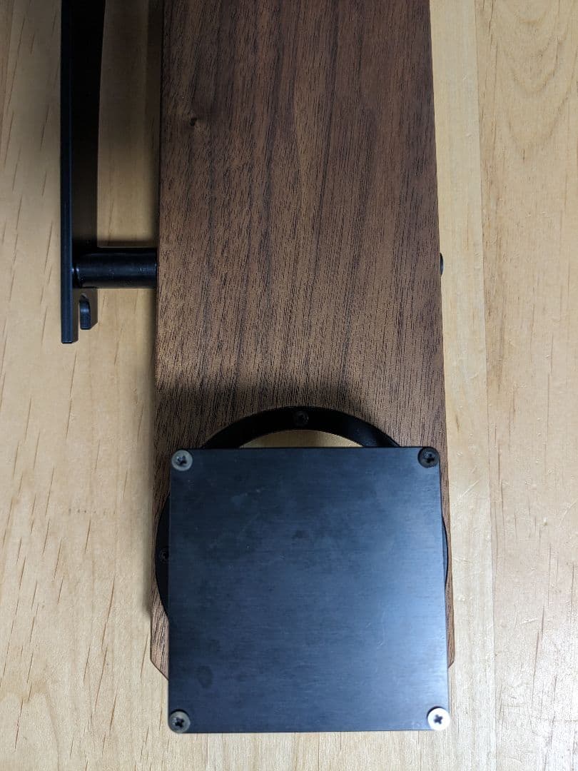 INAVANCE ONES TABLE ウォールナット（黒アルマイト）