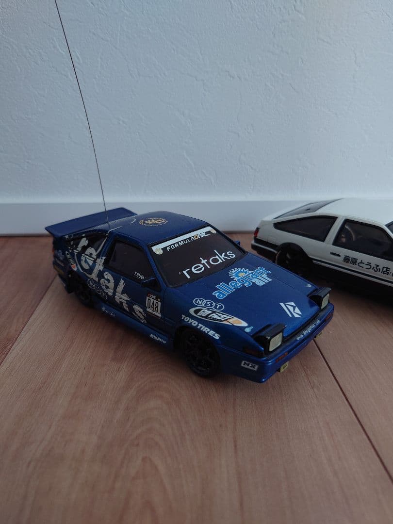 ミニッツ　AWD ma-010 AE86 フォーミュラ　藤原とうふ店