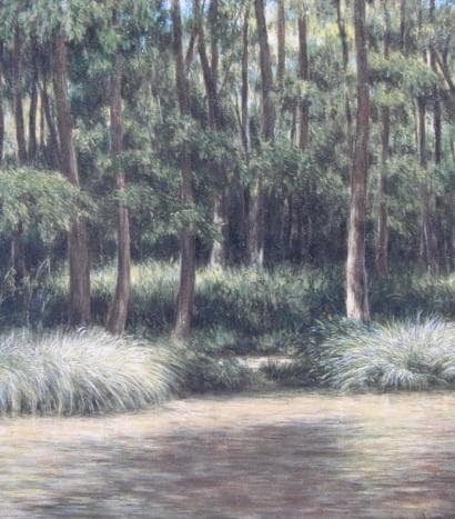 山本貞、【里山初夏】、希少な額装用画集より、新品額装付