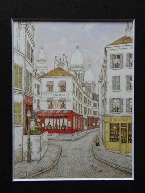 円池茂、【朝のノルヴァン街・Hommage a UTRILLO】