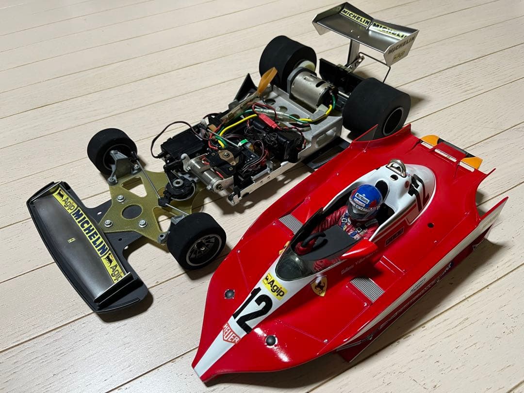 タミヤラジコン 1/10 フェラーリ312T3(当時物)