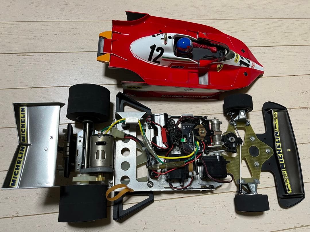 タミヤラジコン 1/10 フェラーリ312T3(当時物)
