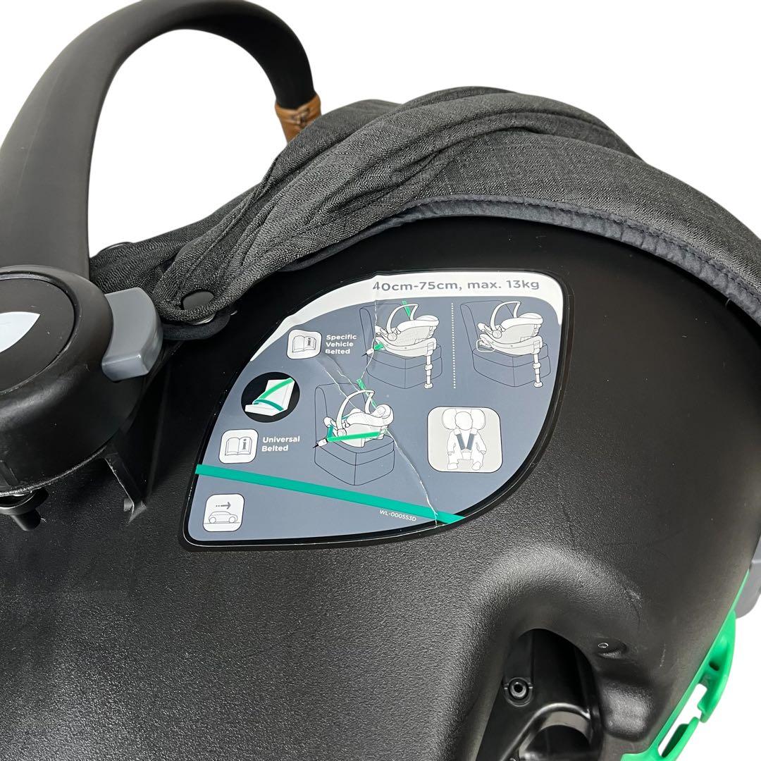 【Joie】i-Snug2 & i-Base ISOFIX レザーハンドル