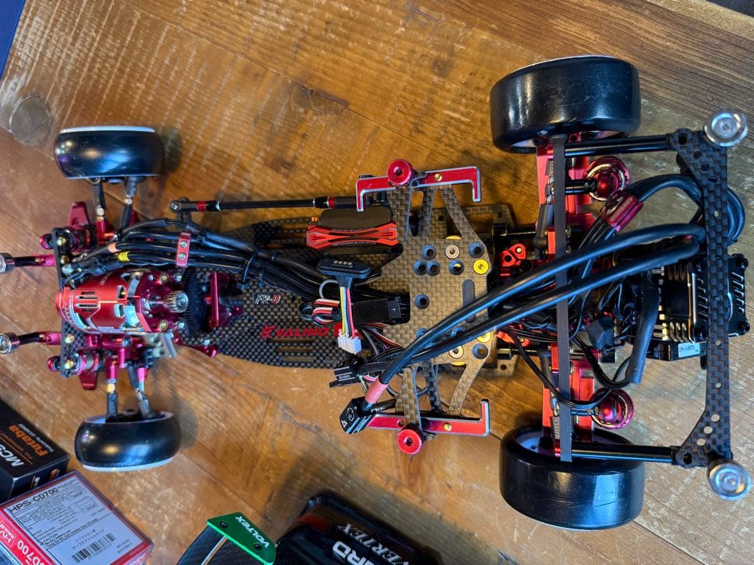 ラップアップV6SP FR-Dレッドエディション美品フルペイントボディ付きメカ有