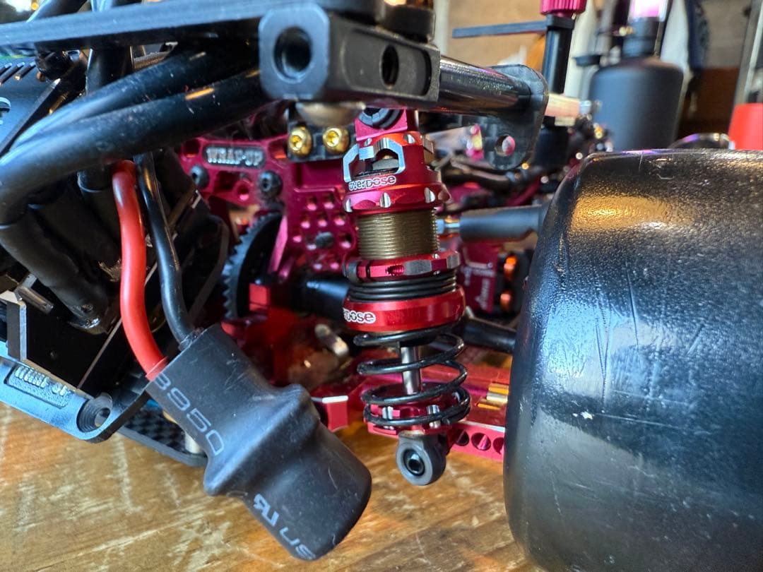 ラップアップV6SP FR-Dレッドエディション美品フルペイントボディ付きメカ有