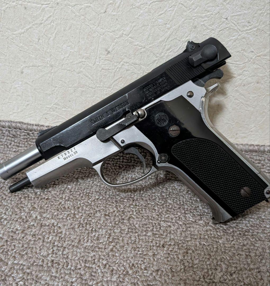 MGC S&W M59 ドックカスタム ハーフシルバー太陽にほえろ