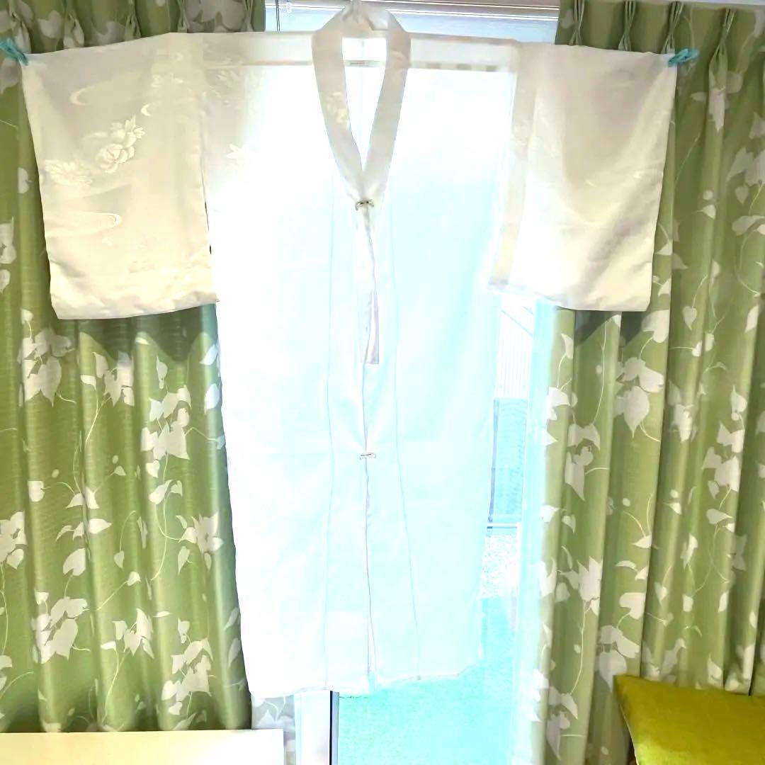 薄紫色の花柄京友禅訪問着・花柄刺繍帯・帯揚げ・帯締め・長じゅばん