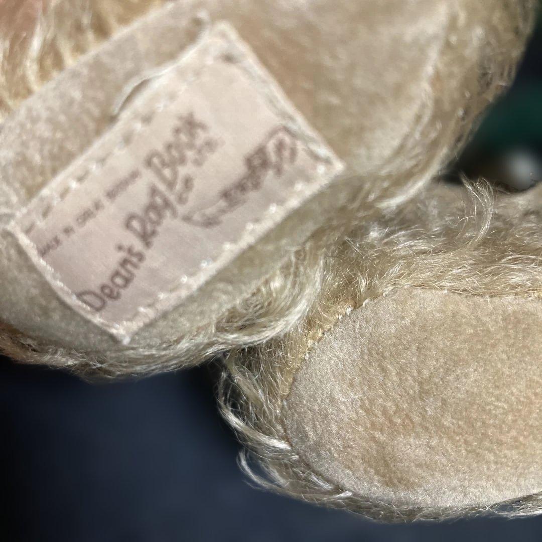 イギリス製　DEAN'S RAG BOOK 限定版ぬいぐるみ　くま