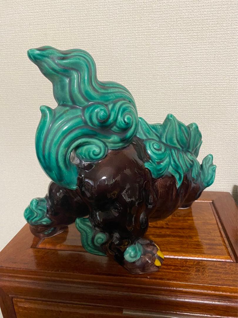 素晴らしいから獅子 シーサ昭和初期 除魔け緣起物