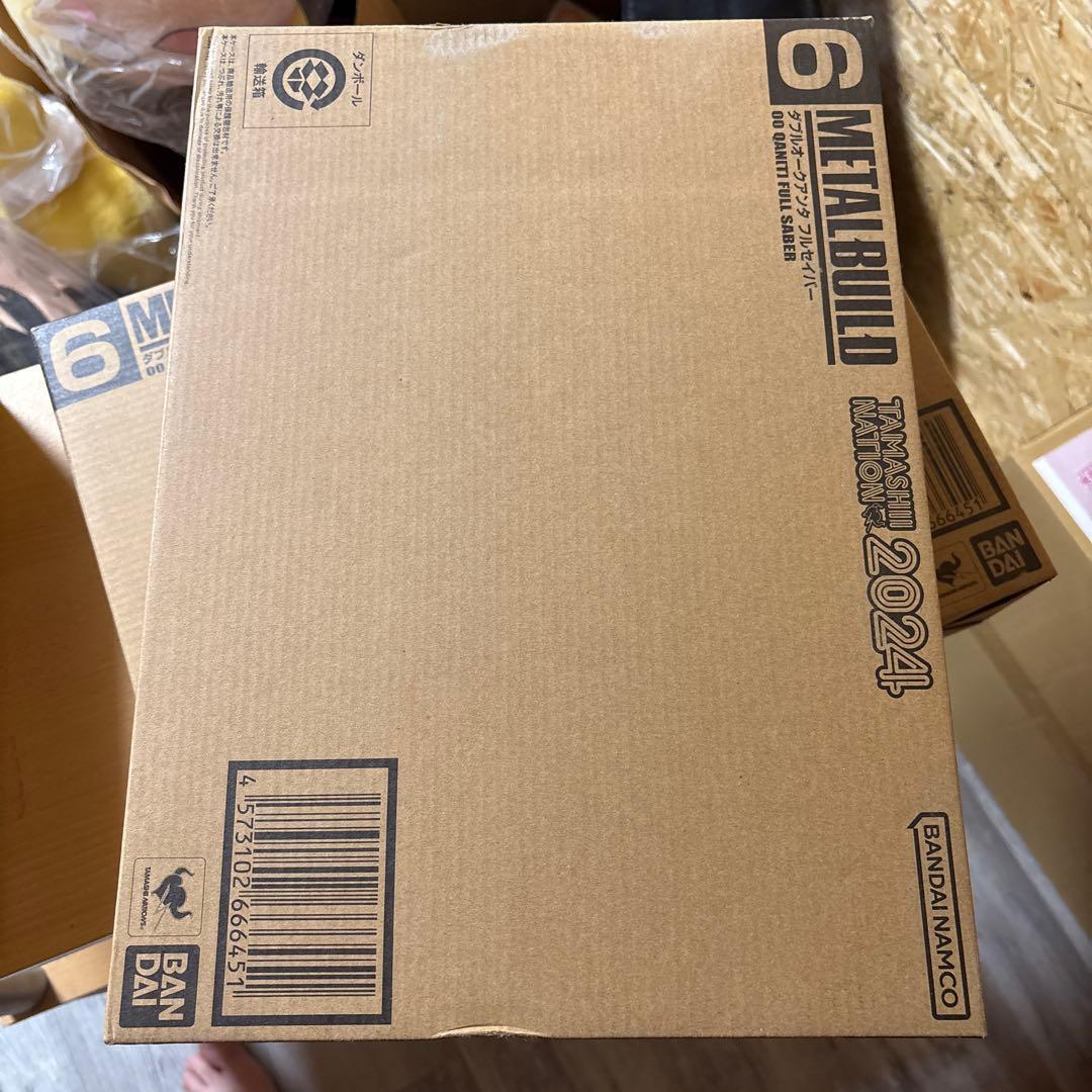 L BUILD ダブルオークアンタ フルセイバー　メタルビルド