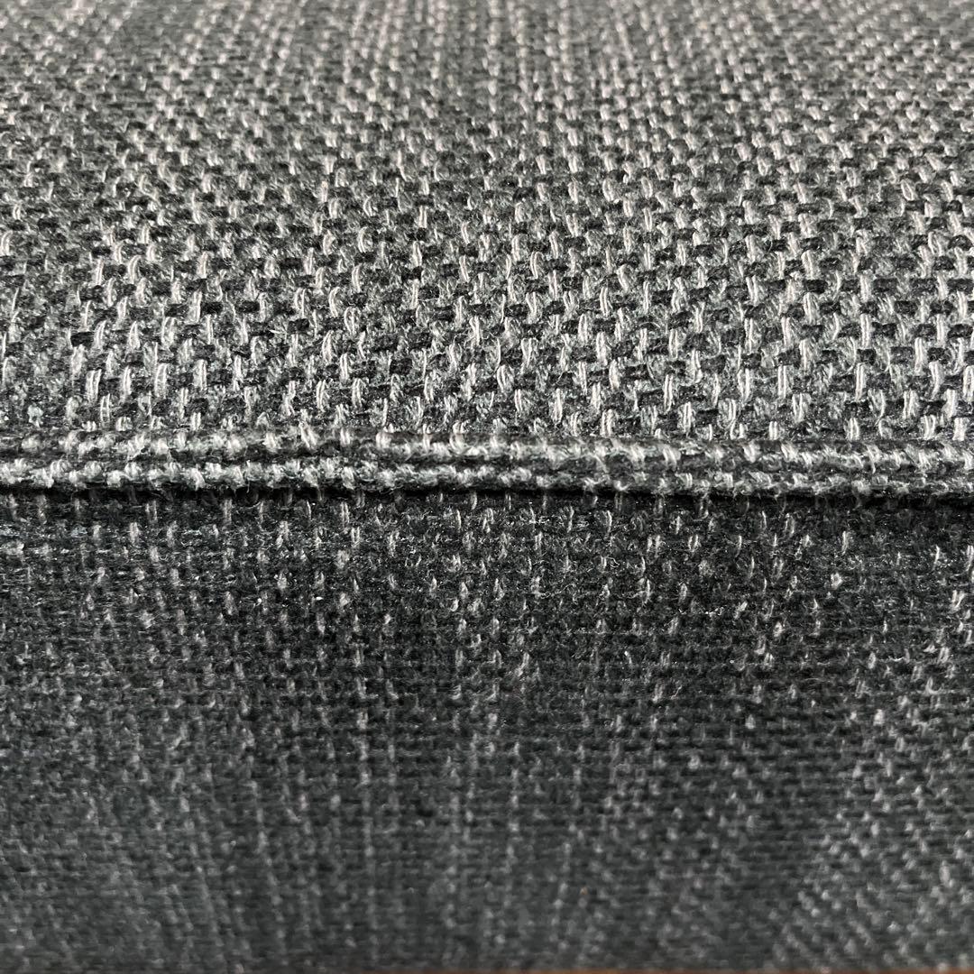 フジシ　3P　ソファ　スローライフ　ブラック　ウォールナット　オットマン