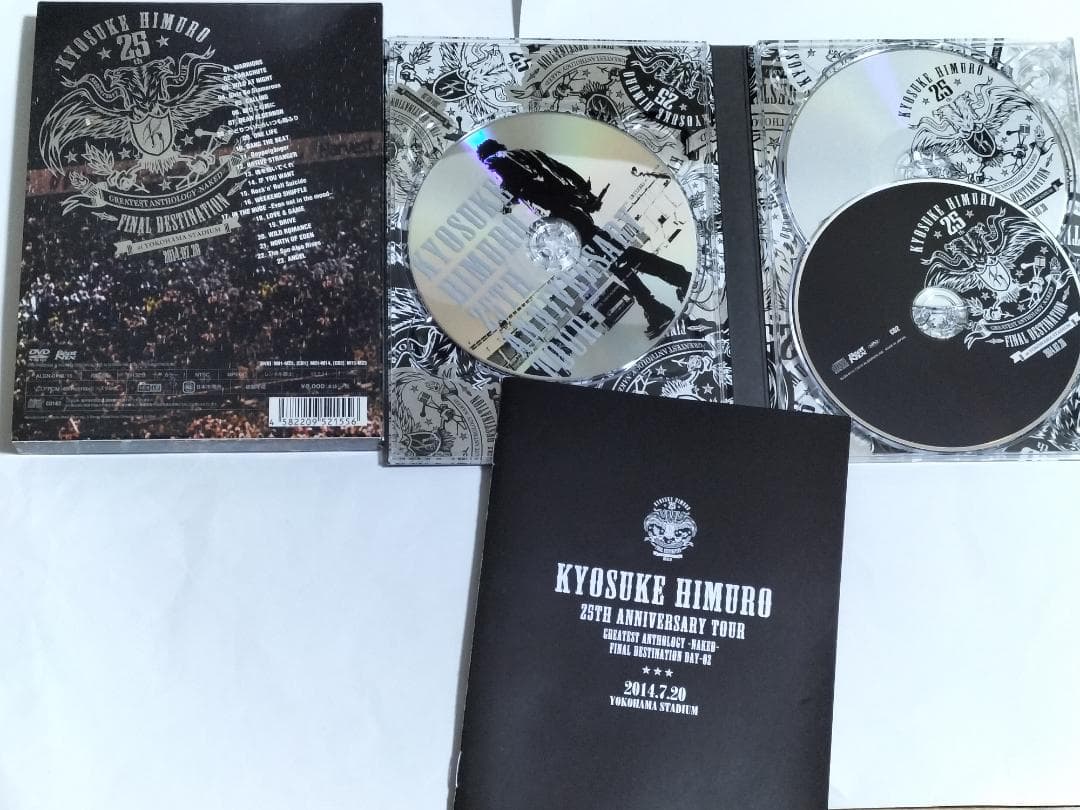 氷室京介25th Anniversary tour DAY2 DVD FC限定